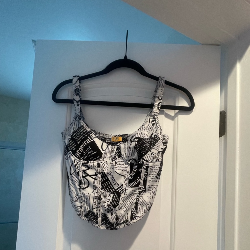 Vrg girl corset top